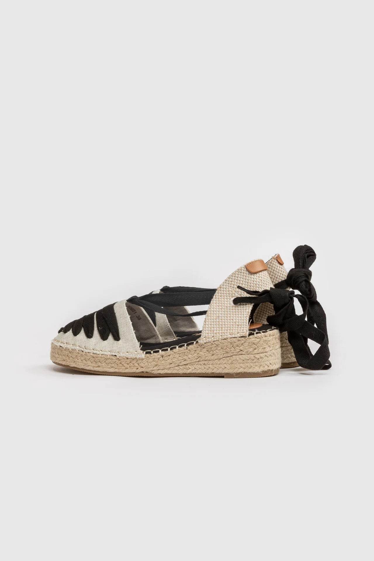 ESPARTEÑA PLANA NEGRO - hemeloshop