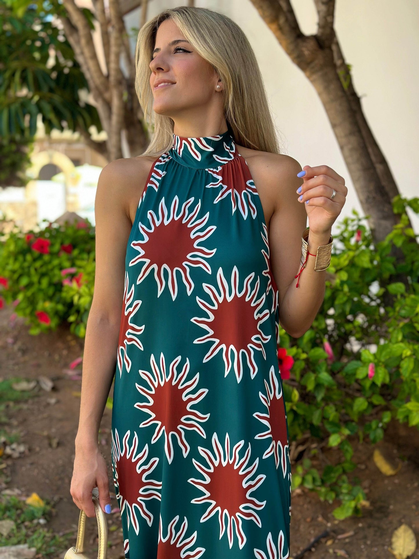 VESTIDO SUNFLOWER VERDE - hemeloshop