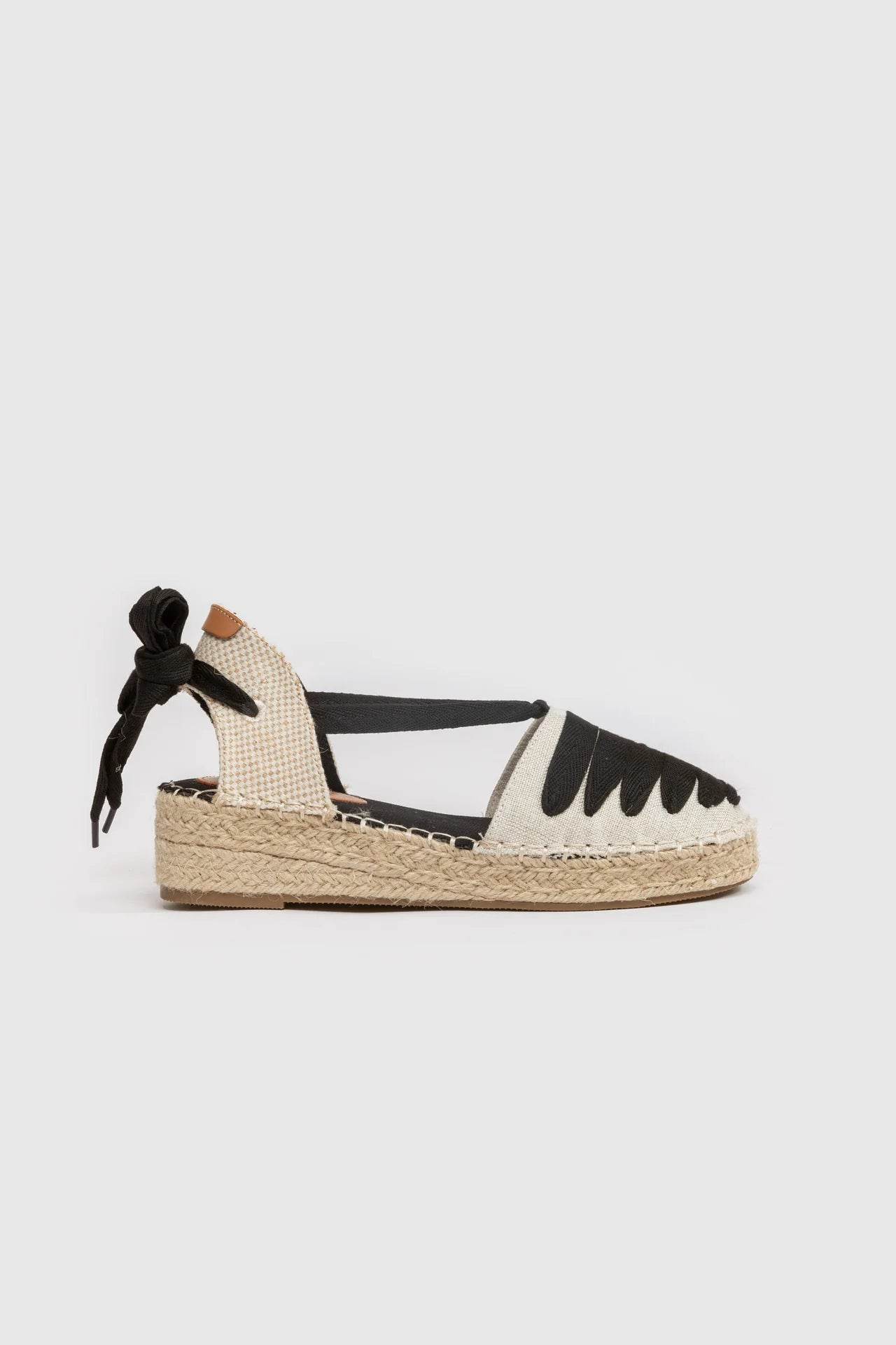 ESPARTEÑA PLANA NEGRO - hemeloshop