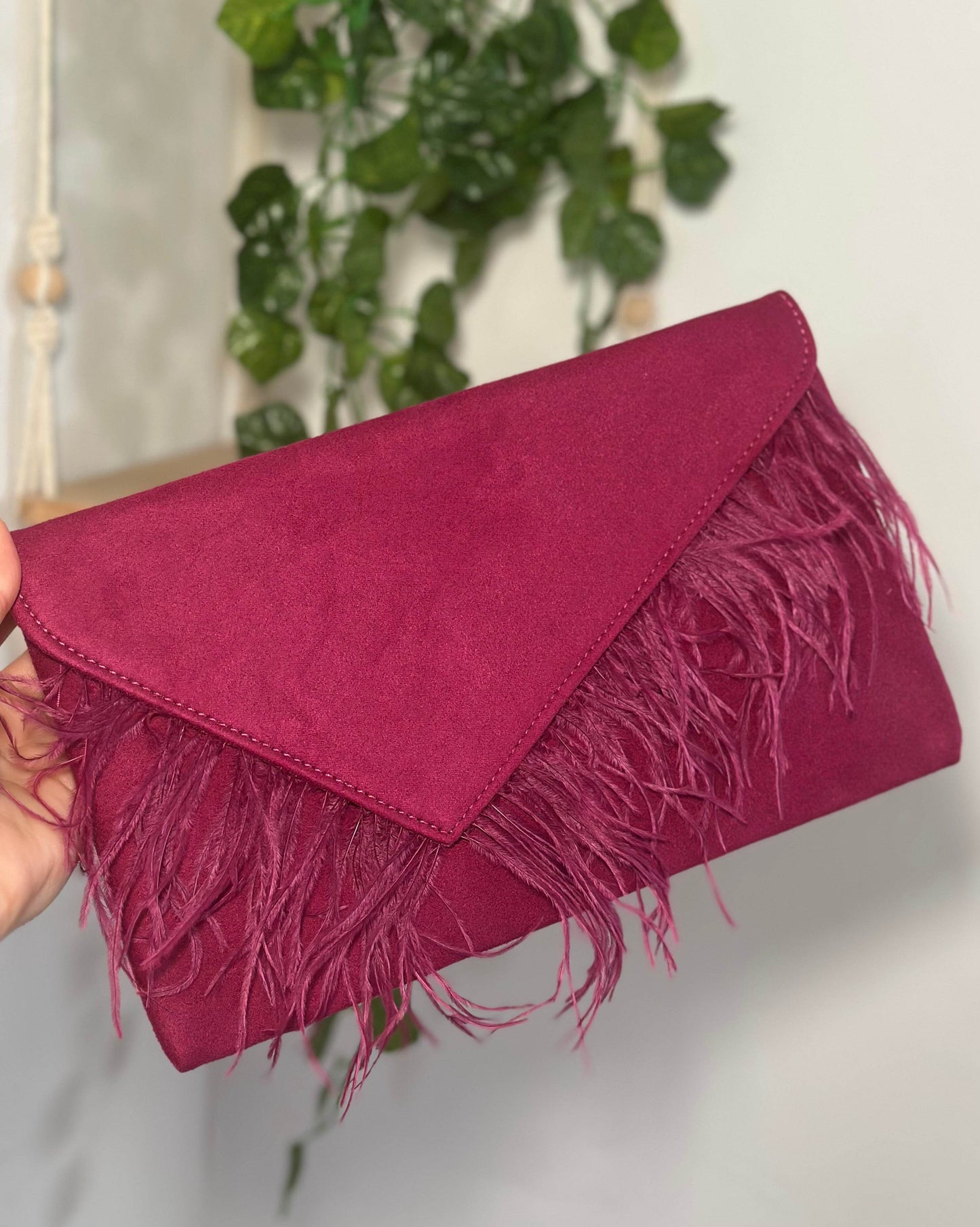 BOLSO PLUMI FUCSIA - hemeloshop