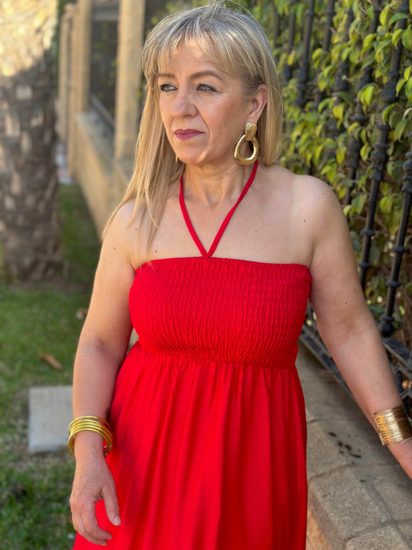 VESTIDO AMIN ROJO - hemeloshop