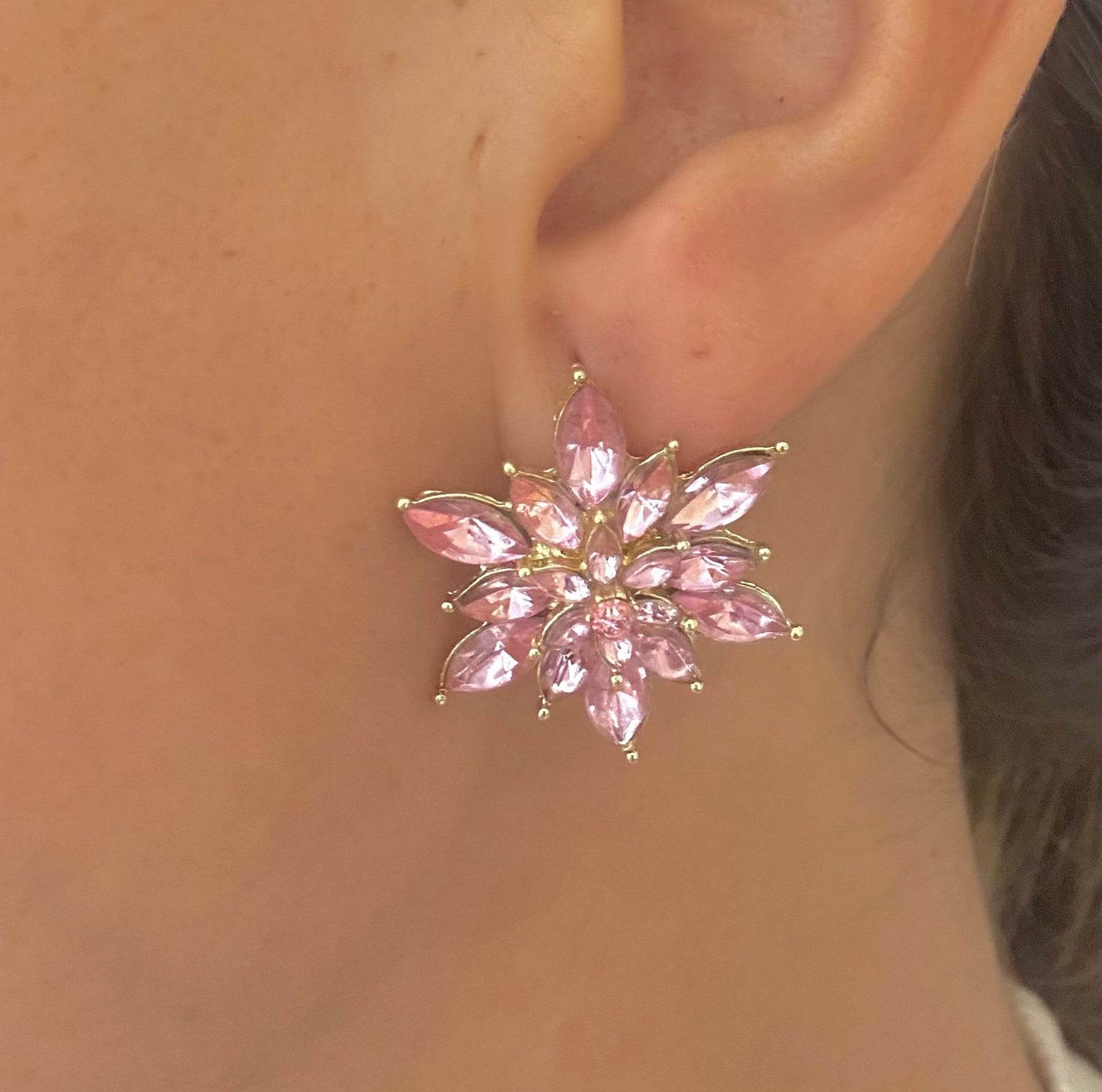 PENDIENTES ROSE - hemeloshop