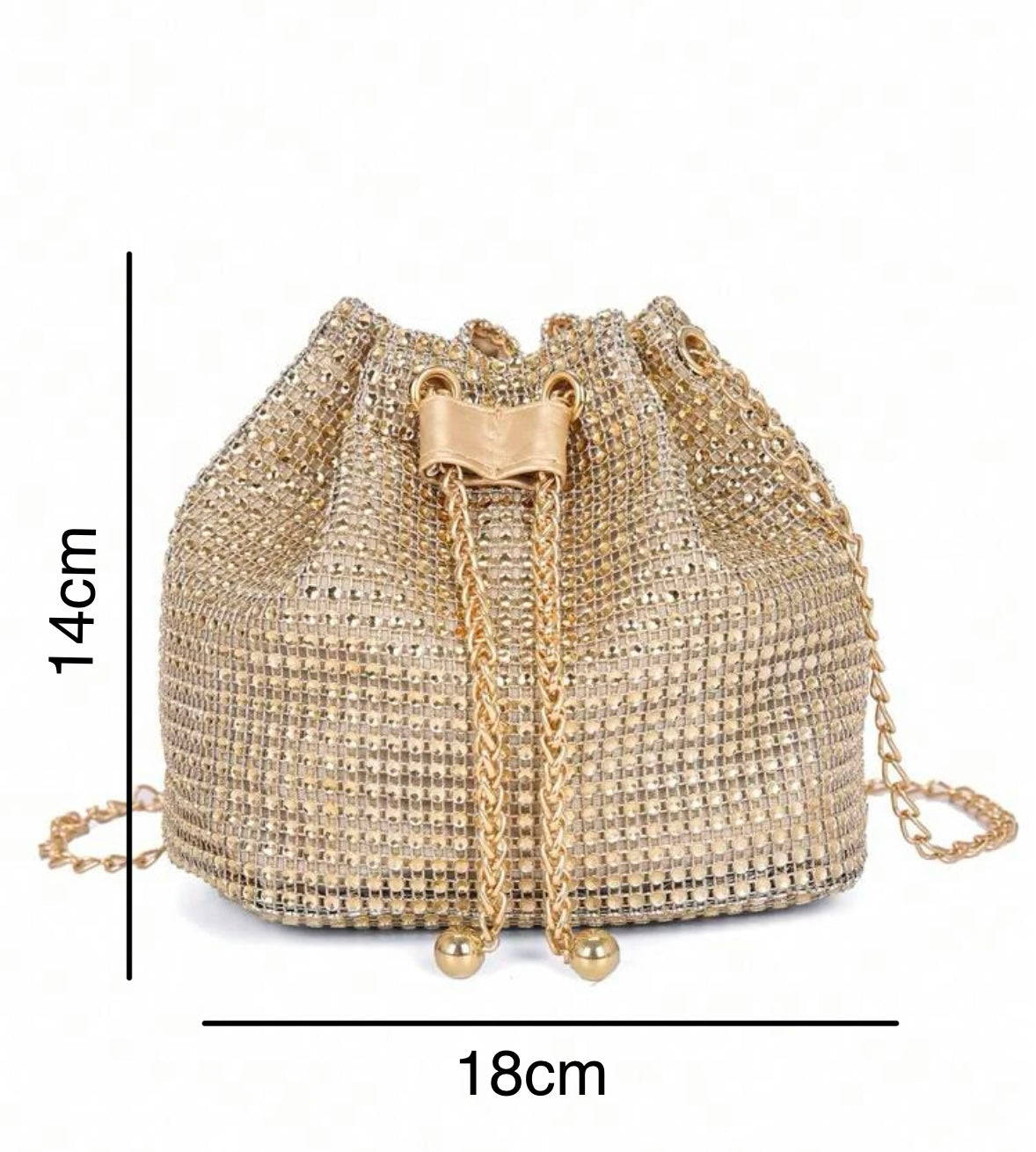 BOLSO TURQUÍA DORADO