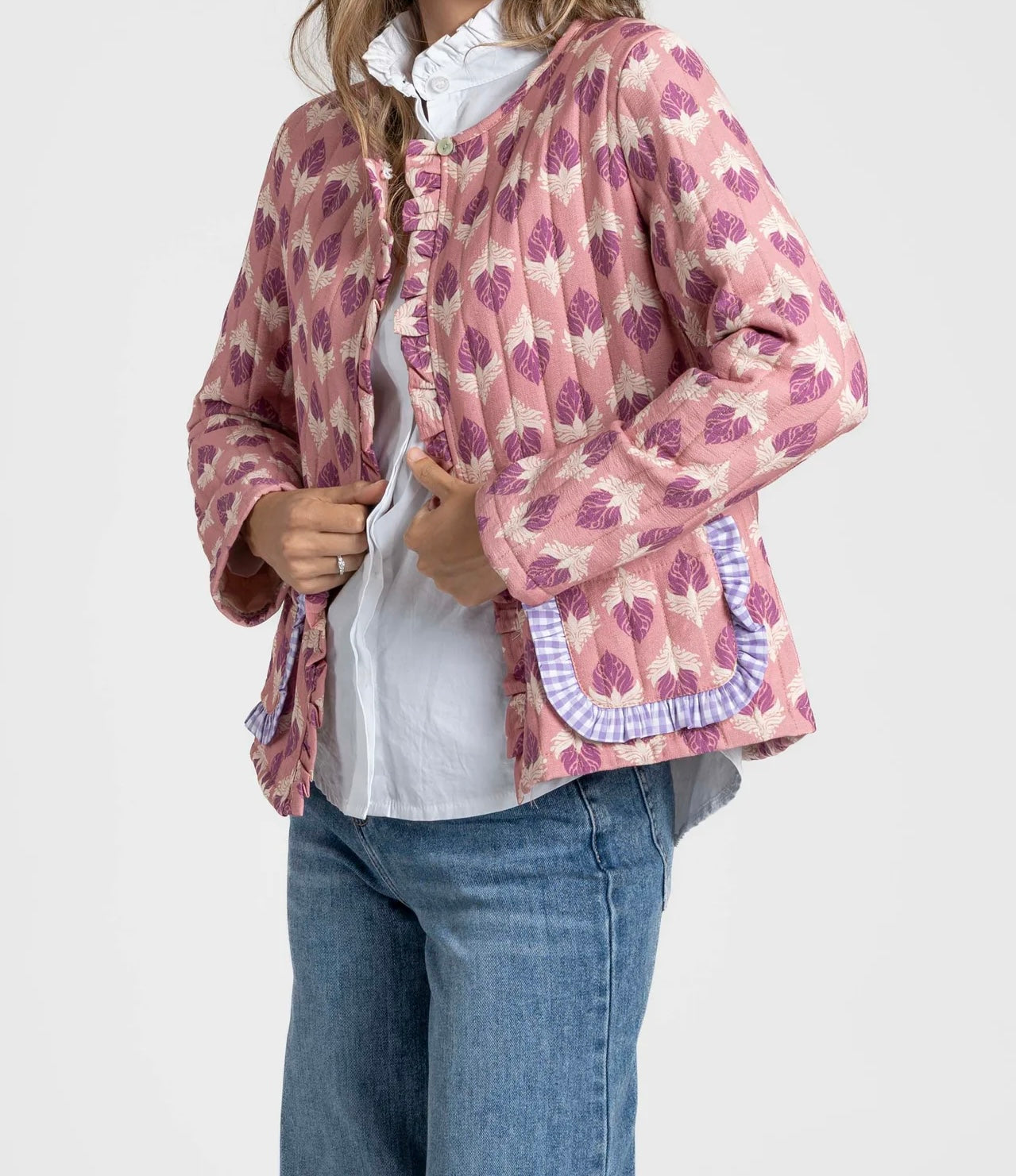 CHAQUETA MELVA ROSA