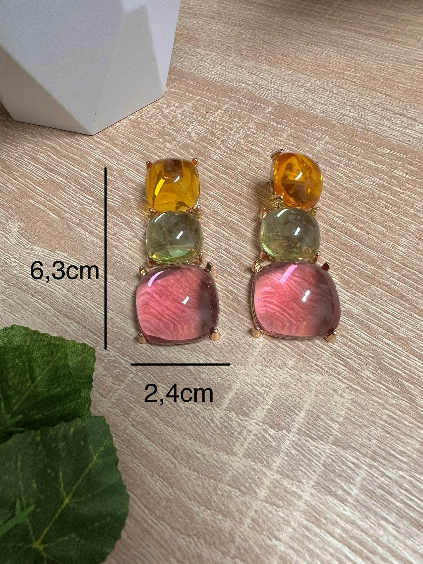 PENDIENTES ESMERALDA - hemeloshop