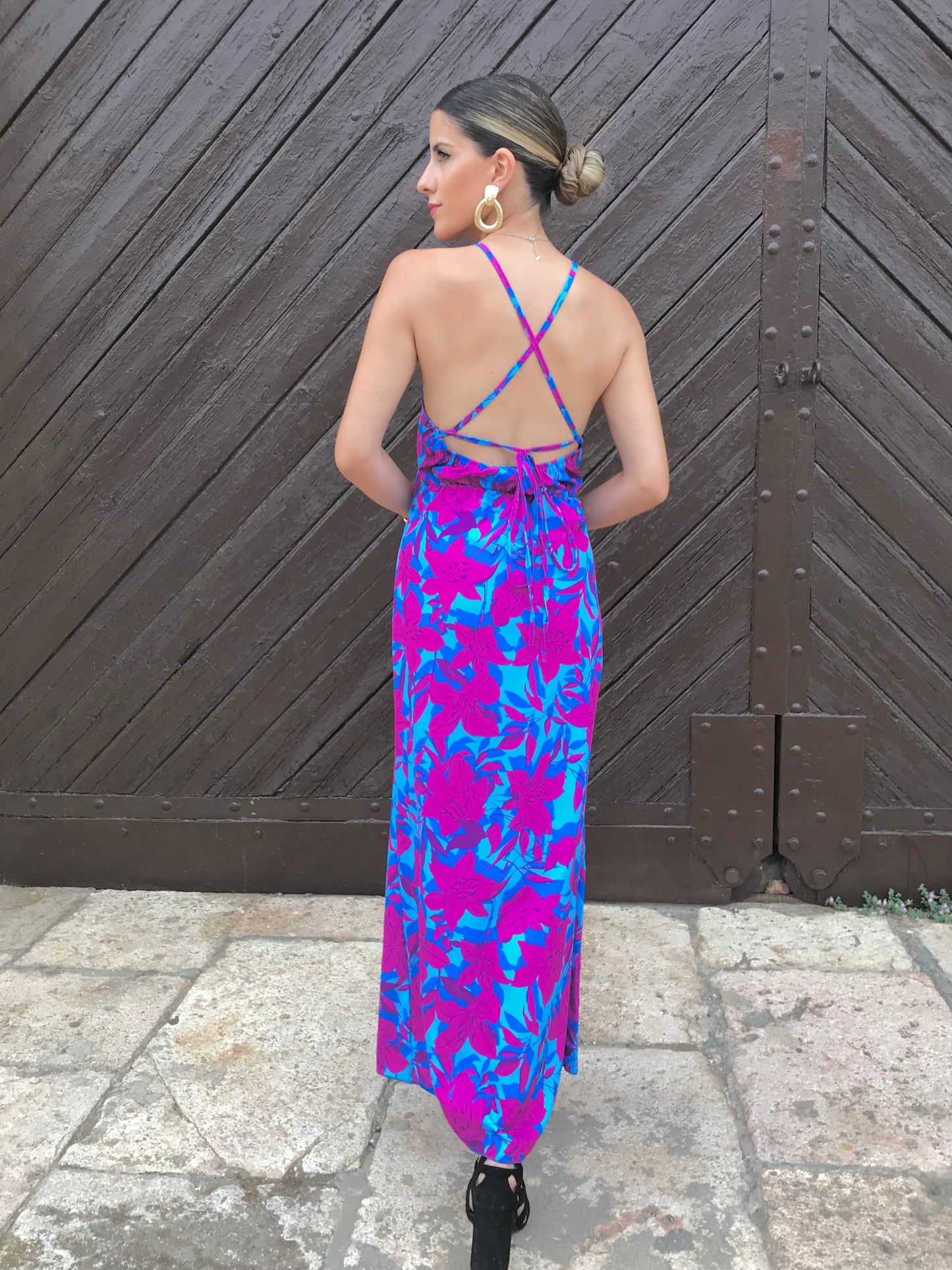 VESTIDO CUT AZUL - hemeloshop