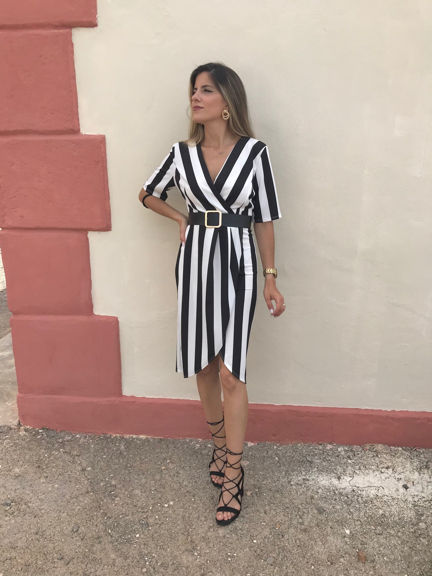 VESTIDO RAYAS - hemeloshop