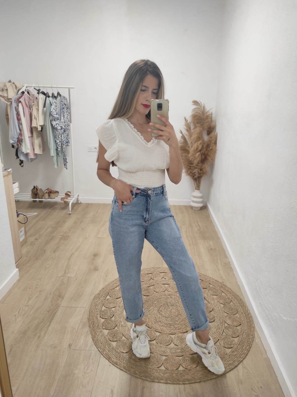 JEANS MOM STRETCH LULA - hemeloshop