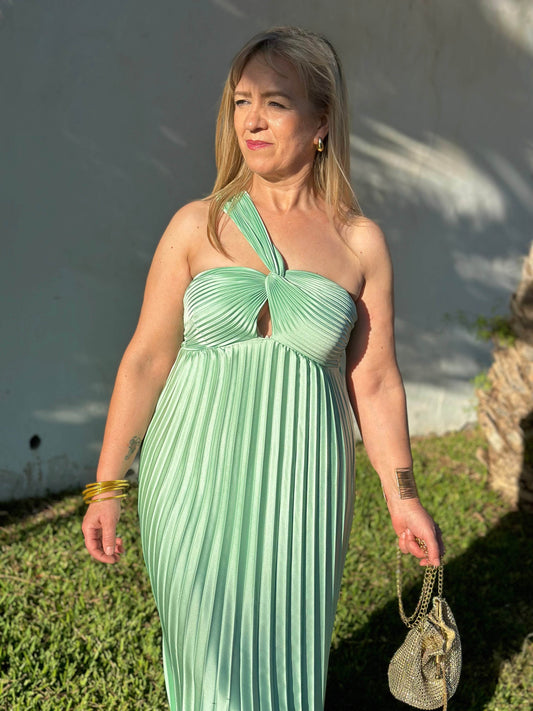 VESTIDO IDILIO VERDE - hemeloshop