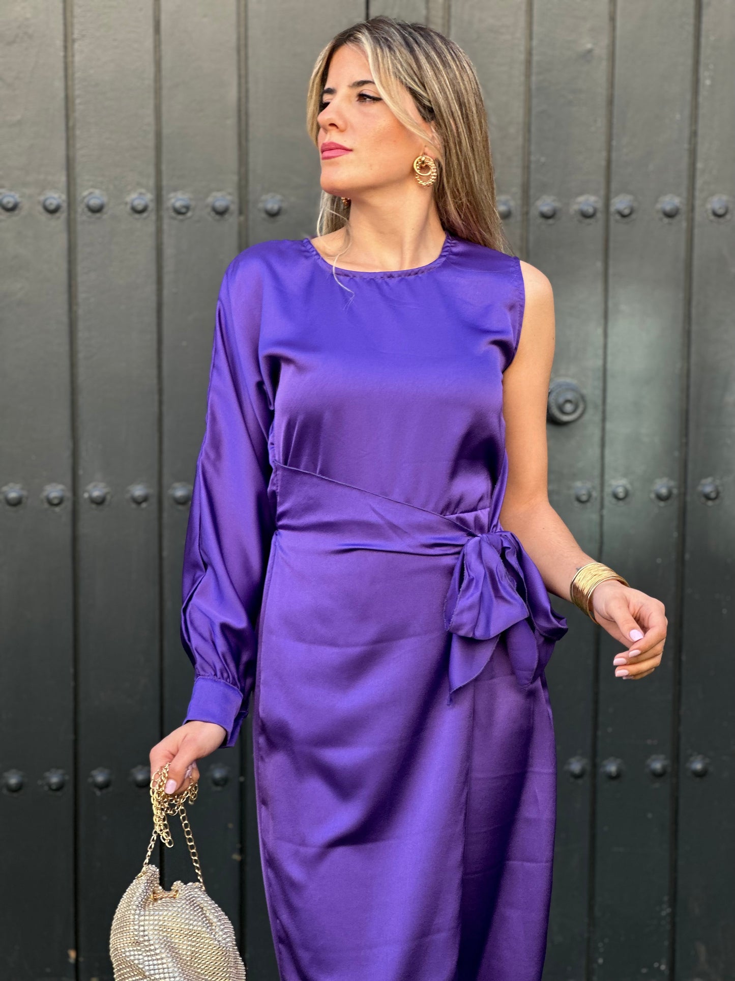 VESTIDO MILÁN MORADO