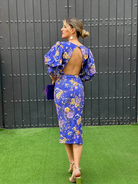 VESTIDO ELEGANCE FLORES - hemeloshop