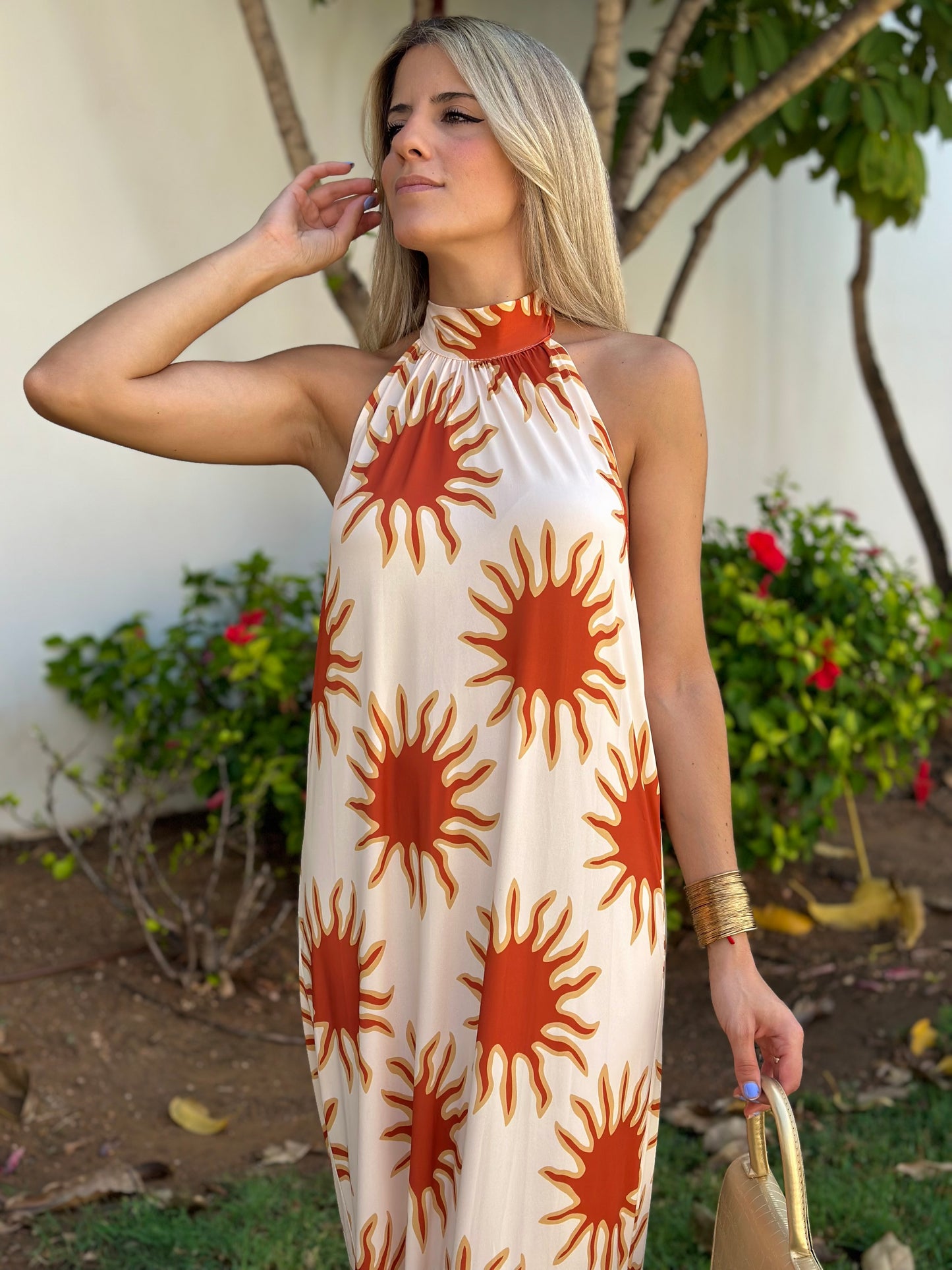 VESTIDO SUNFLOWER BEIGE