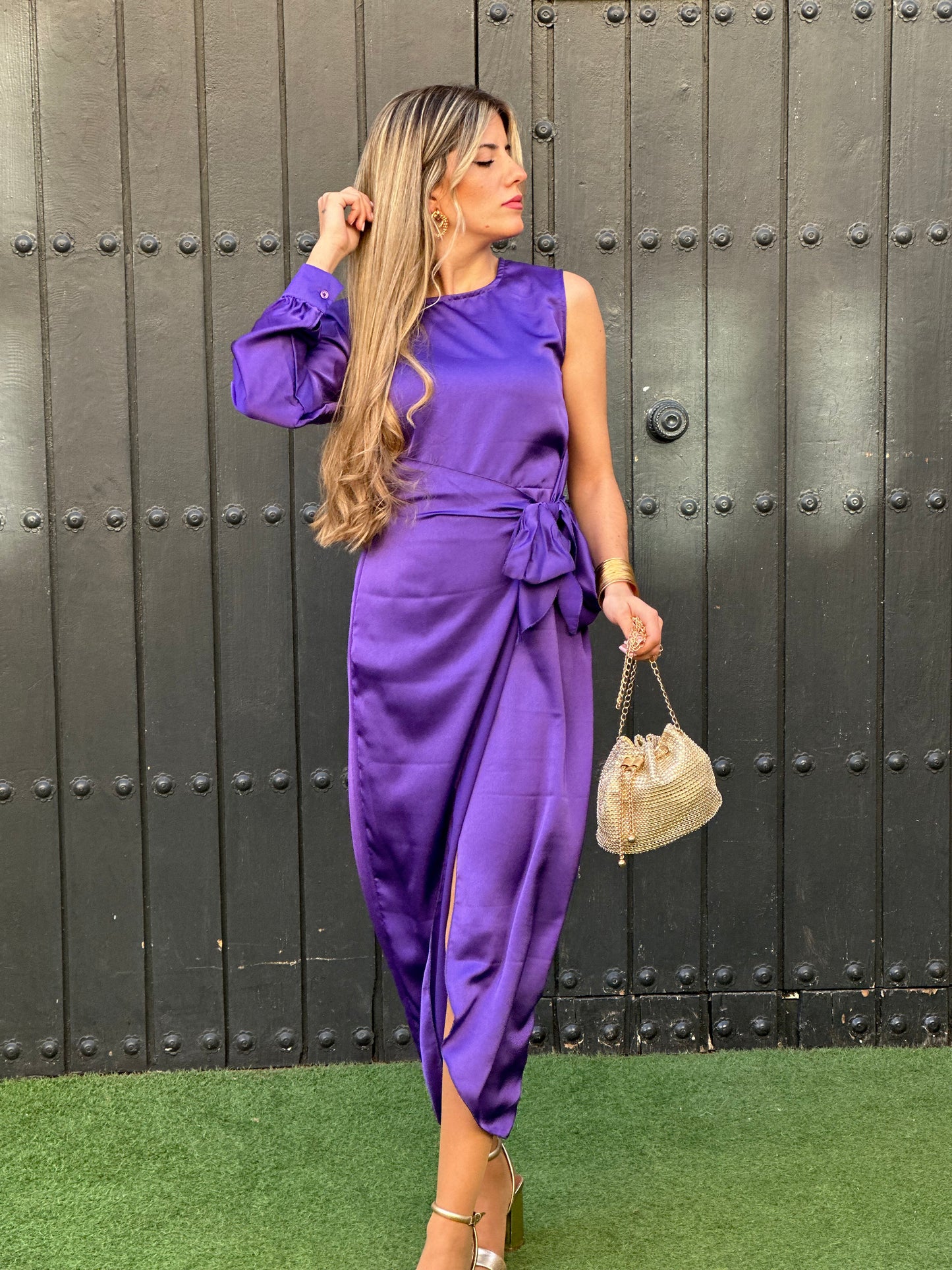 VESTIDO MILÁN MORADO