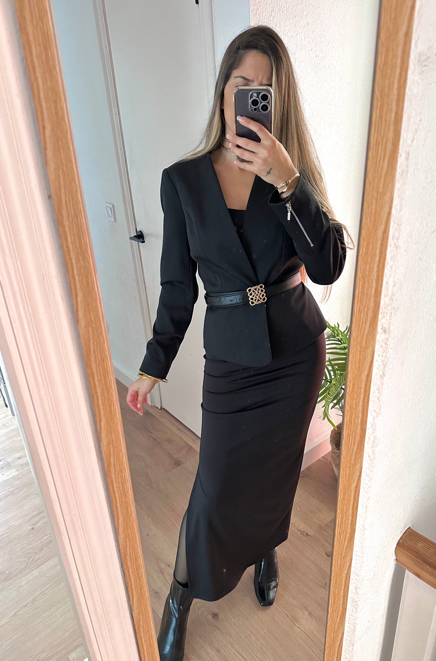 VESTIDO LICRA NEGRO