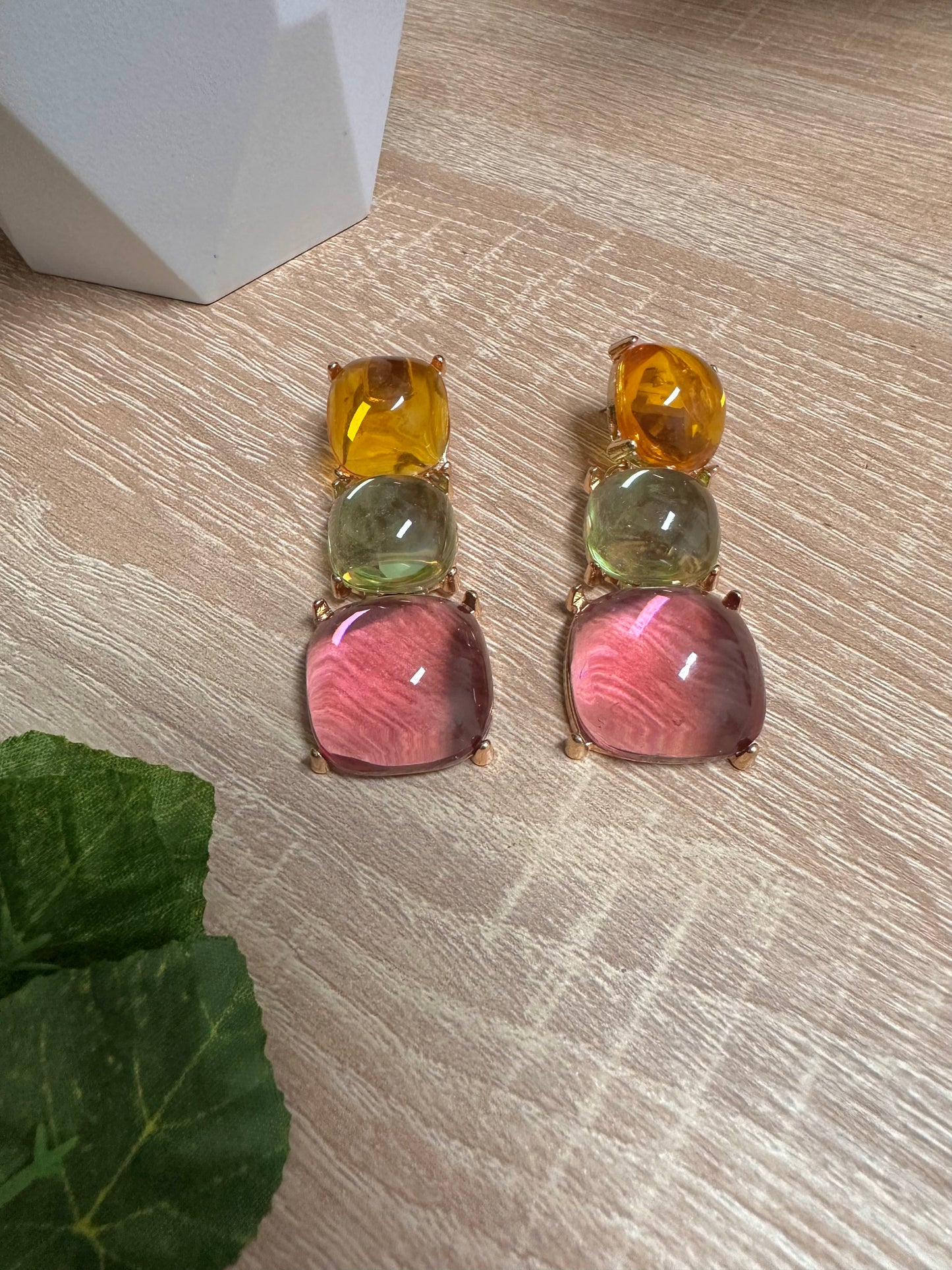 PENDIENTES ESMERALDA