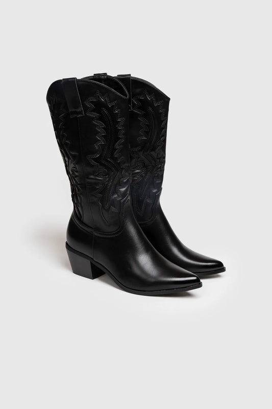 BOTAS COWBOY NEGRAS